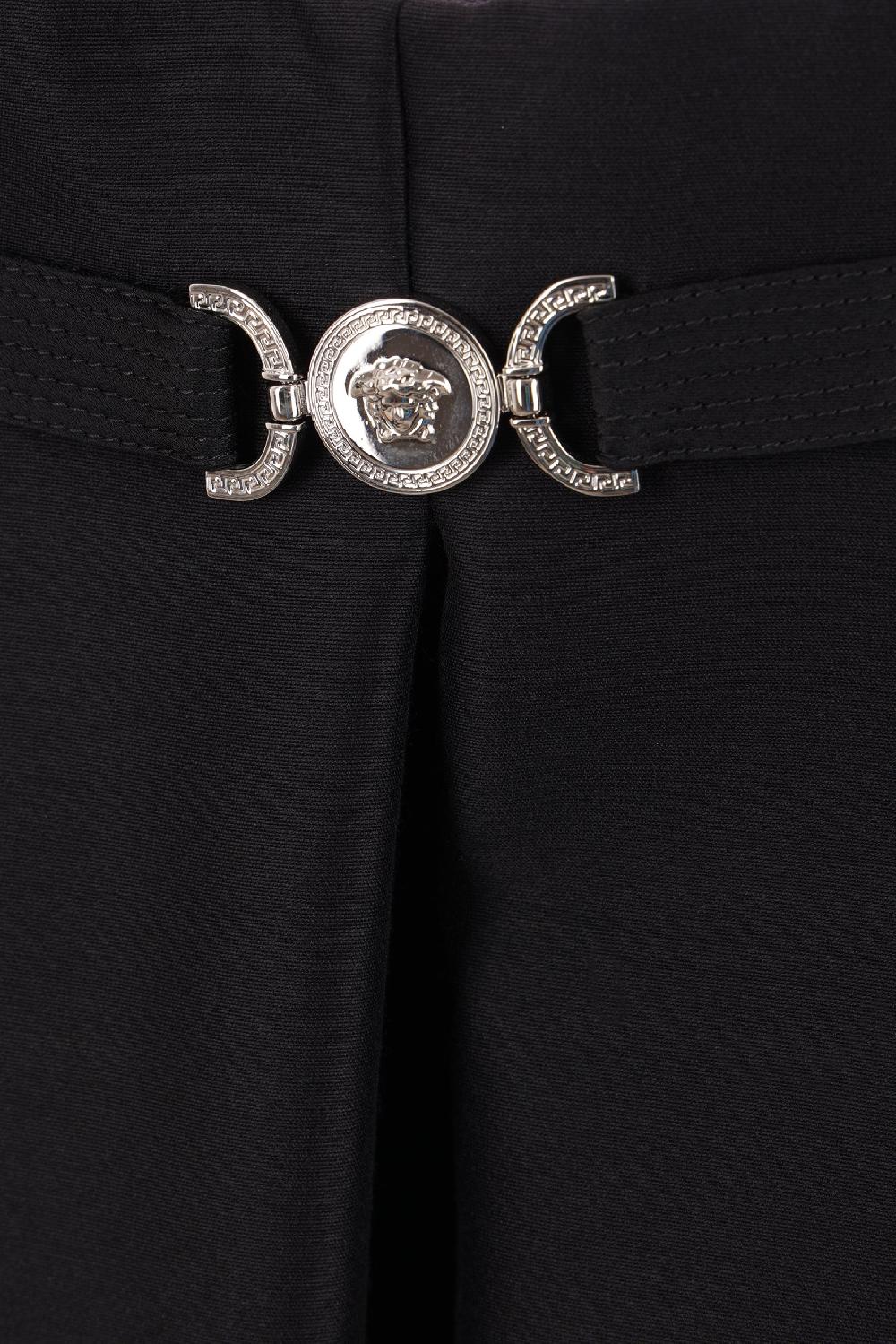 VERSACE Miniabito Bustier In Lana E Seta