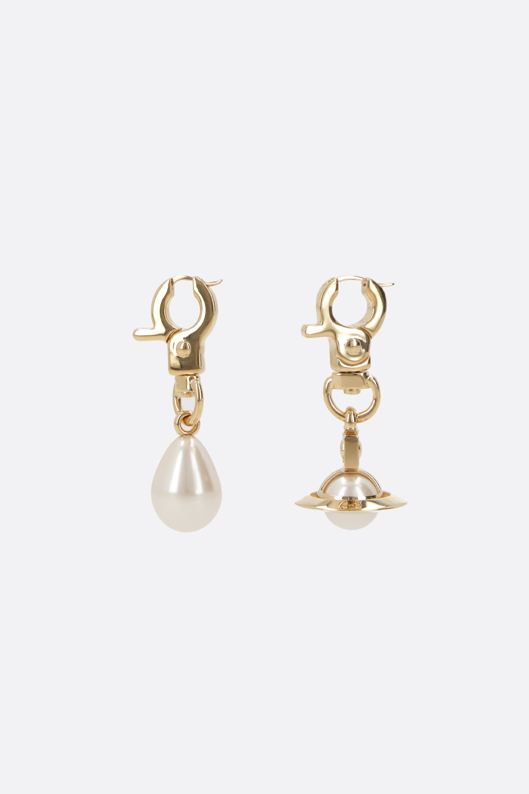 VIVIENNE WESTWOOD Orecchini Claude In Ottone