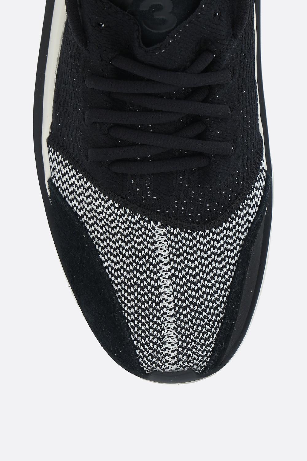 Y-3 Sneaker Y-3 Qisan In Maglia Tecnica E Suede