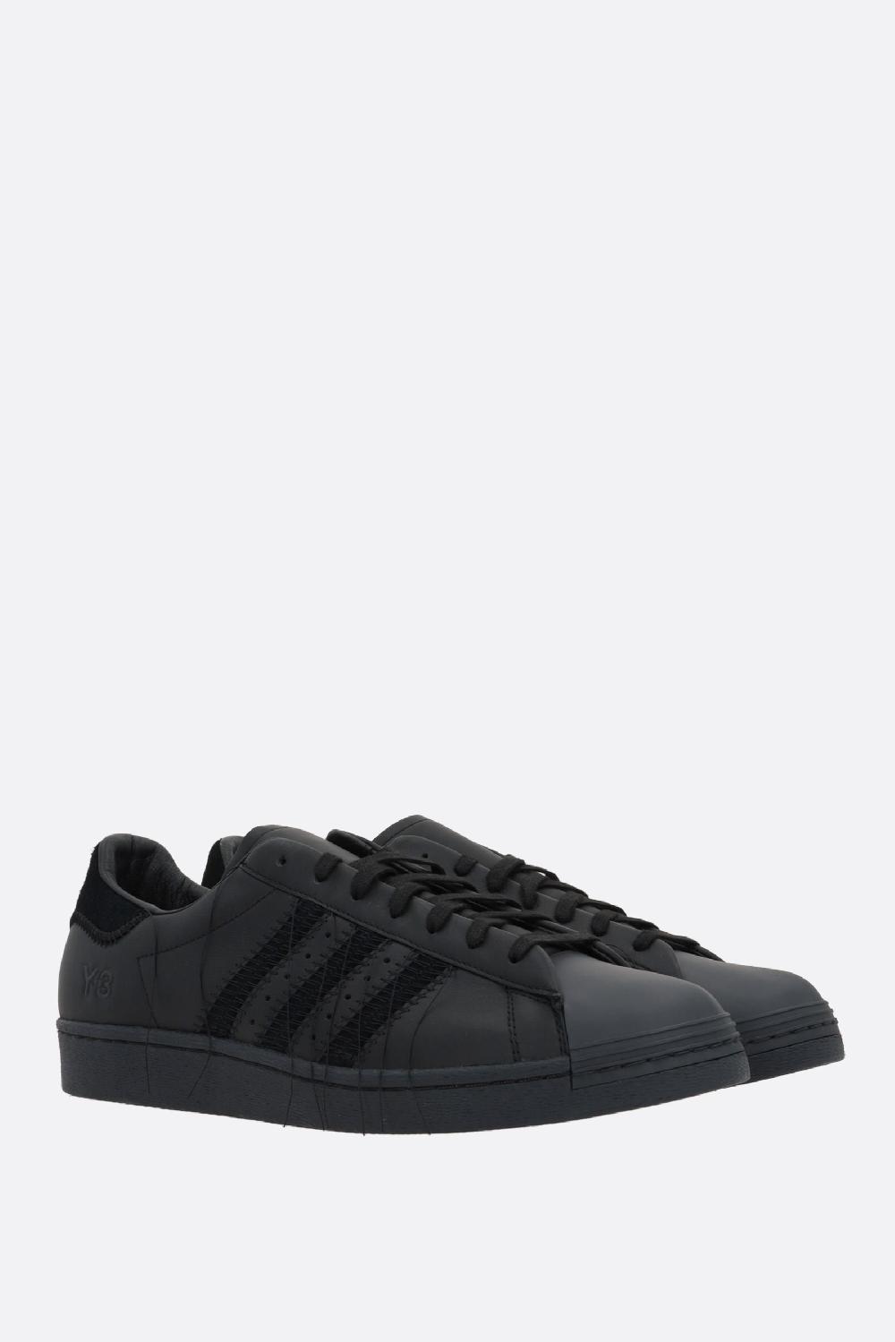 Y-3 Sneaker Y-3 Superstar In Pelle Liscia