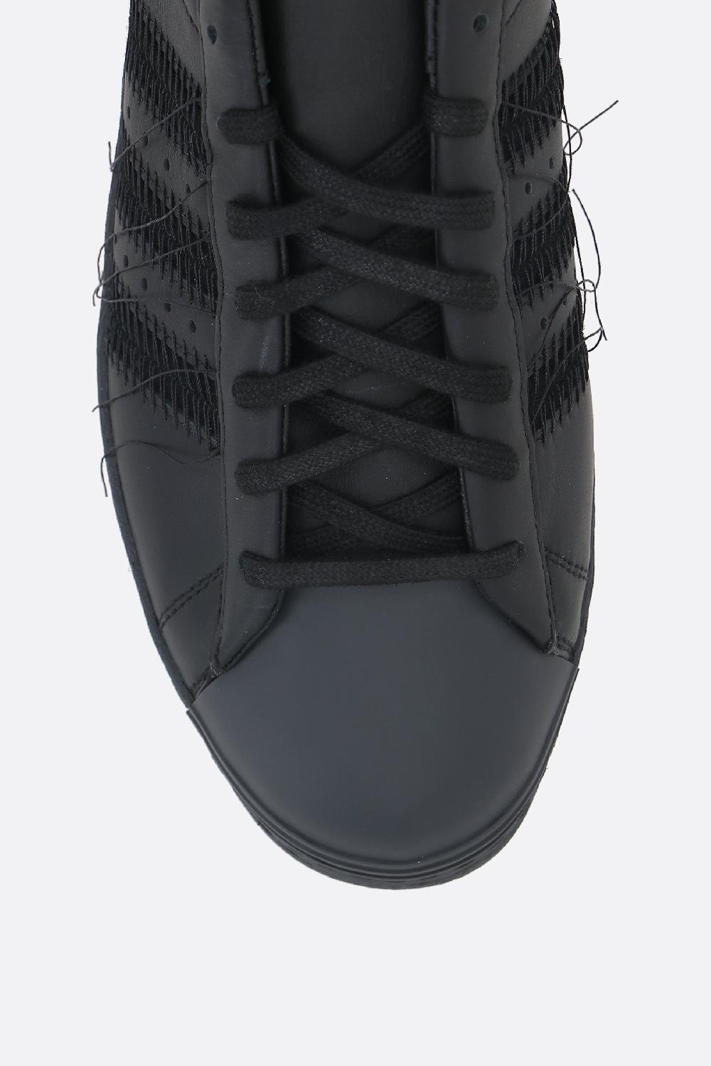 Y-3 Sneaker Y-3 Superstar In Pelle Liscia