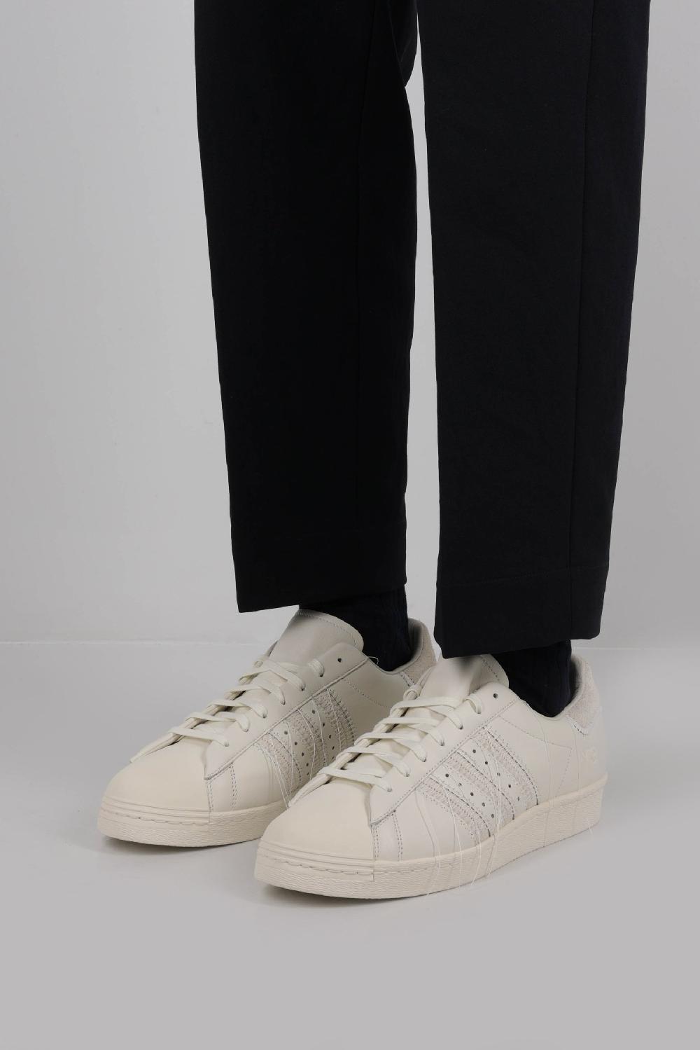 Y-3 Sneaker Y-3 Superstar In Pelle Liscia