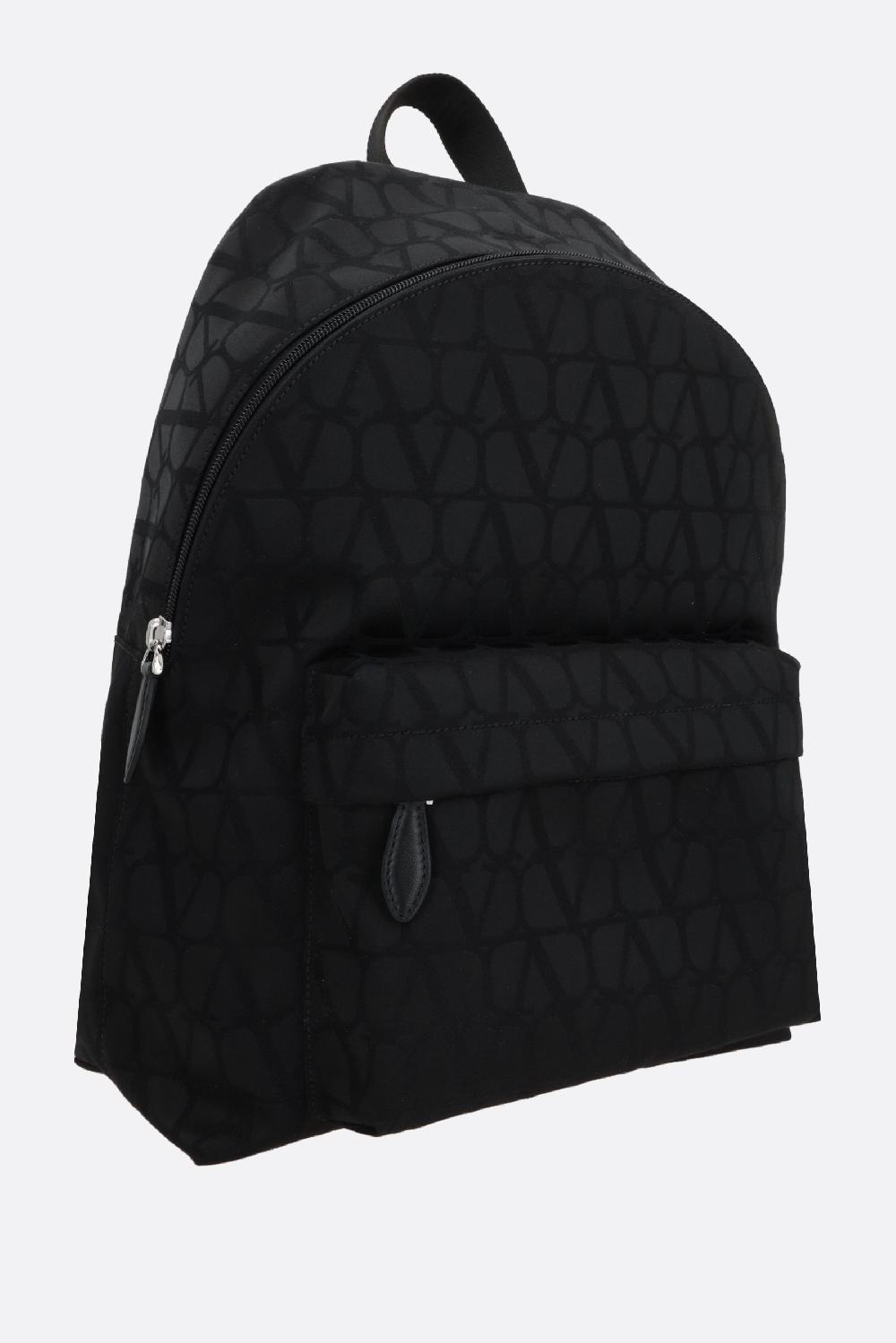 VALENTINO GARAVANI Zaino Toile Iconographe In Tessuto Tecnico