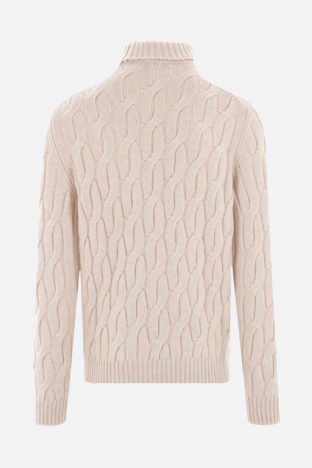 ZANONE Dolcevita In Lana A Trecce