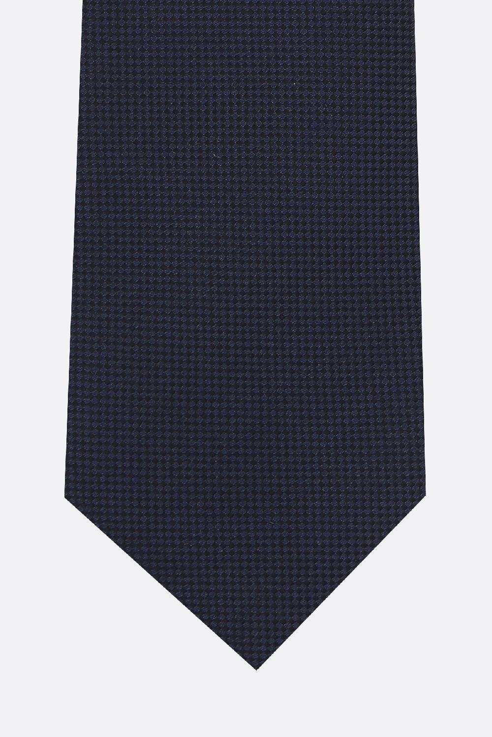 ZEGNA Cravatta In Jacquard Di Seta