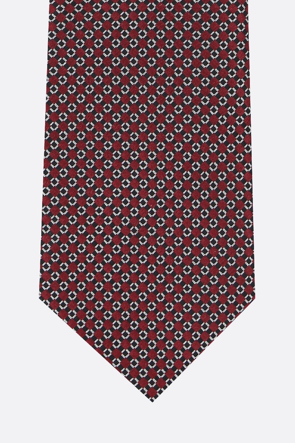 ZEGNA Cravatta In Jacquard Di Seta