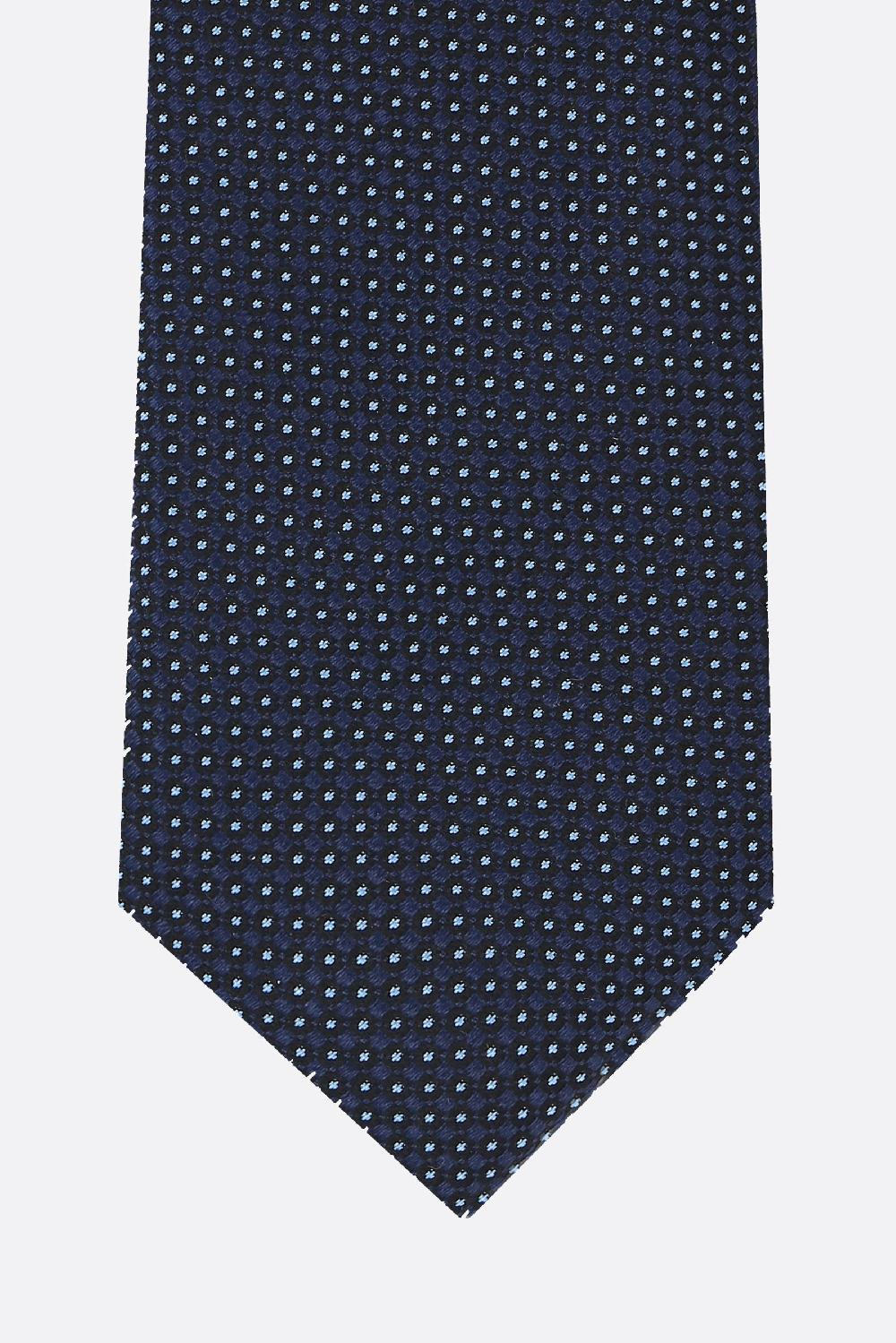 ZEGNA Cravatta In Jacquard Di Seta