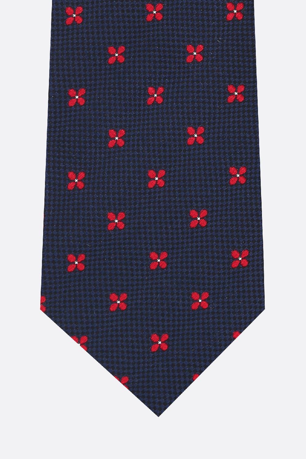 ZEGNA Cravatta In Jacquard Di Seta