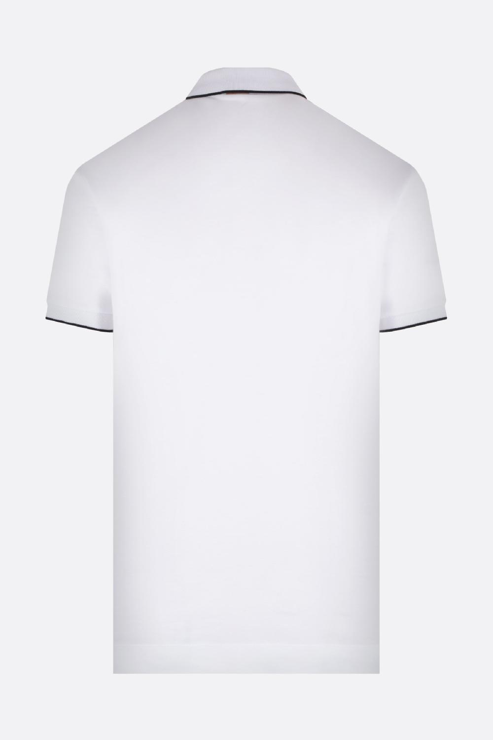 ZEGNA Polo In Piquet Ricamo Logo