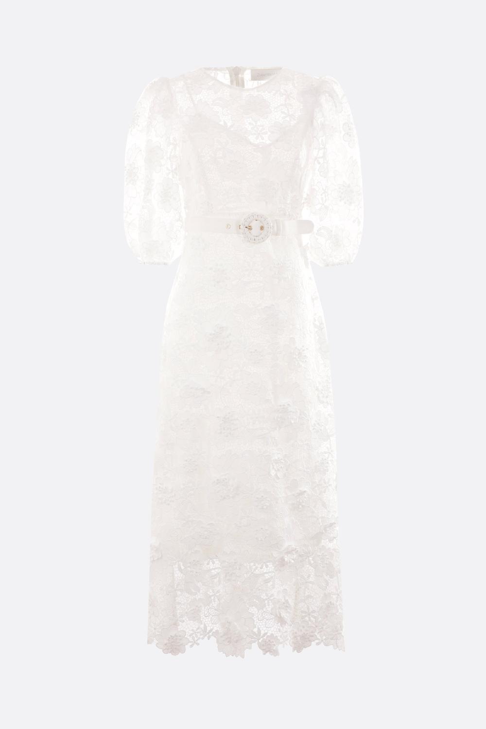 ZIMMERMANN abito Halliday in pizzo floreale