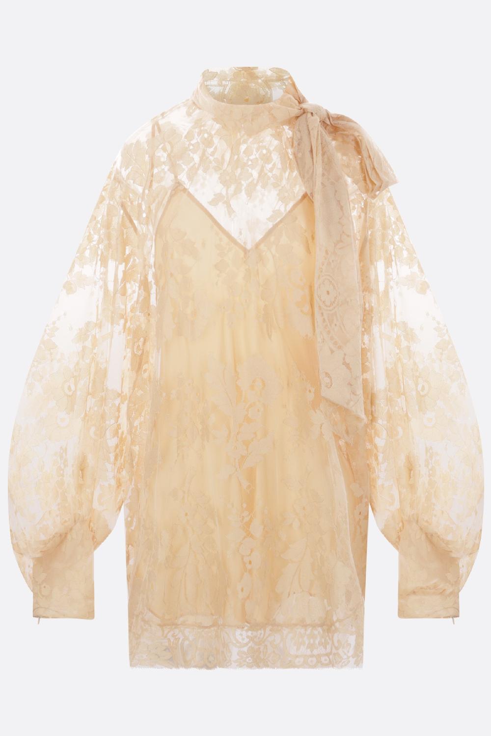 ZIMMERMANN blusa Illustration in pizzo