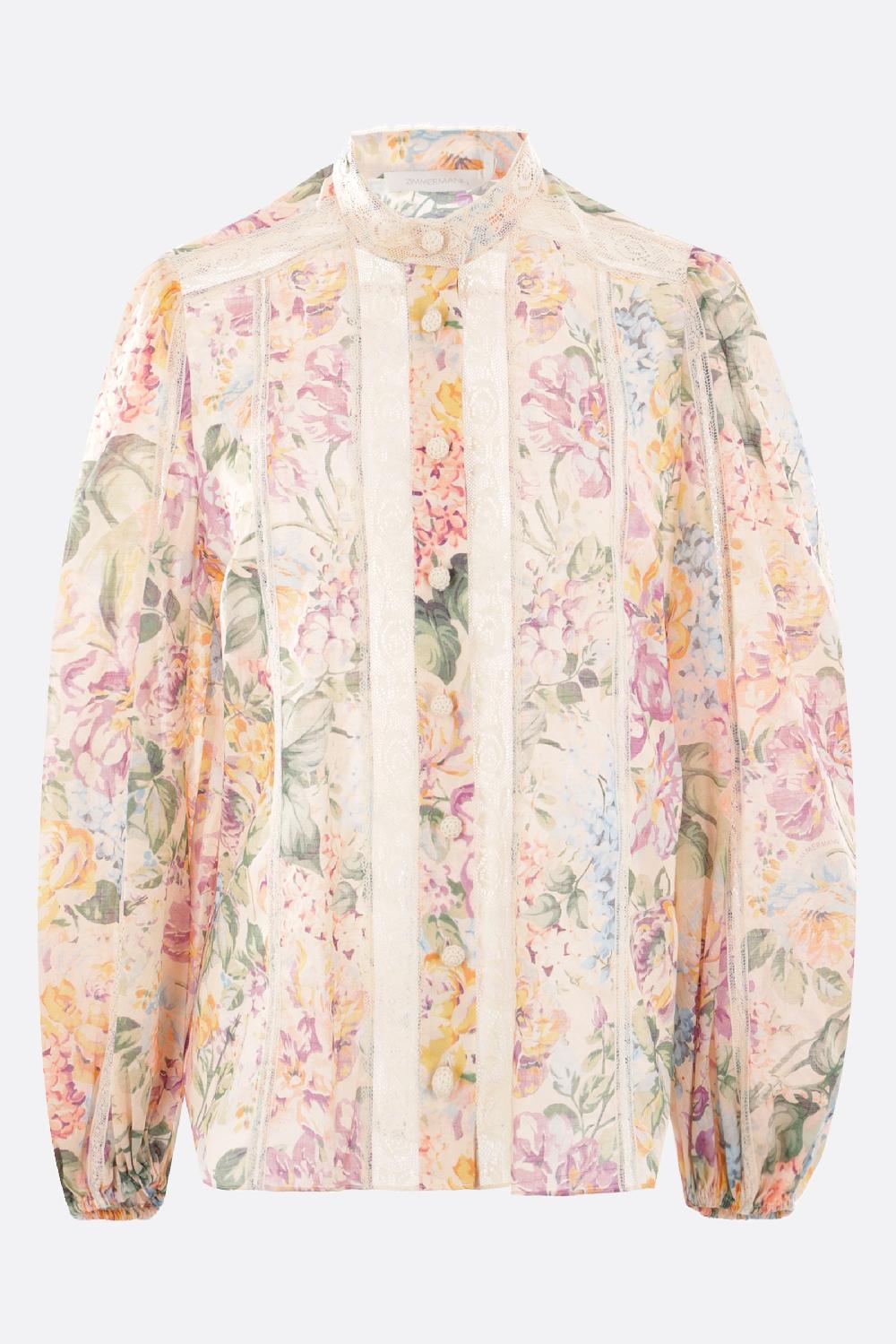 ZIMMERMANN camicia Halliday in cotone