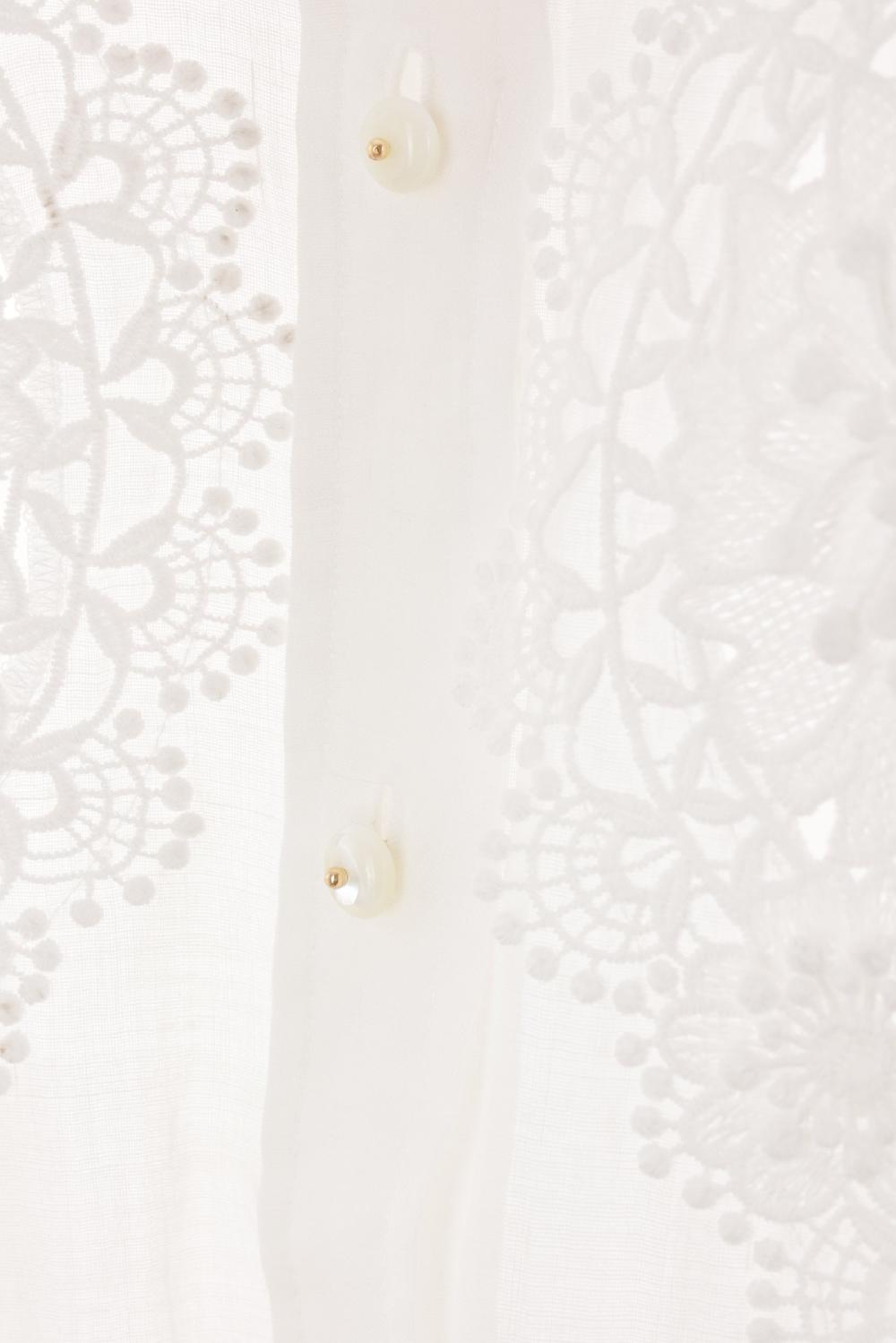 ZIMMERMANN Camicia Halliday In Ramie