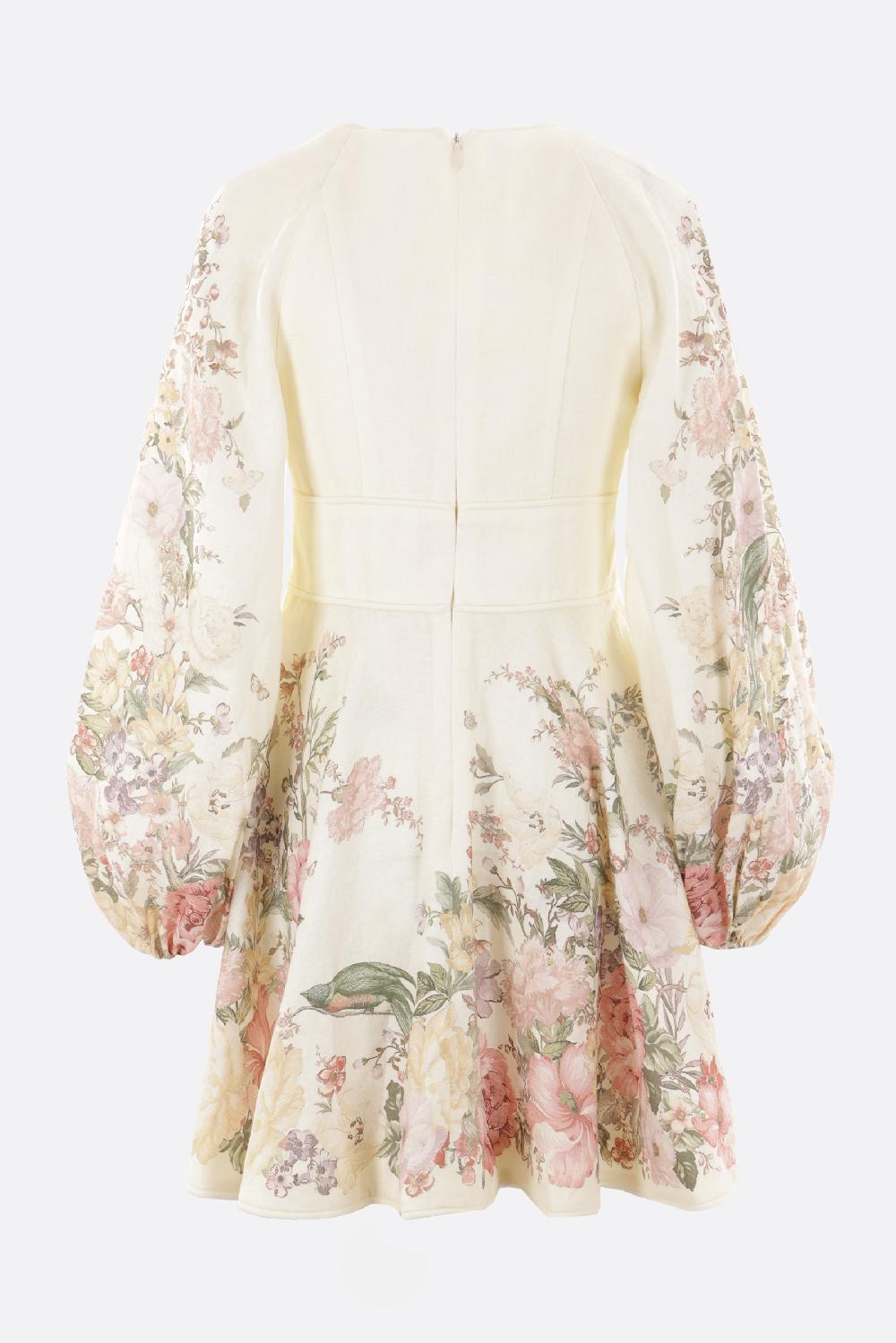 ZIMMERMANN Miniabito Waverly In Lino