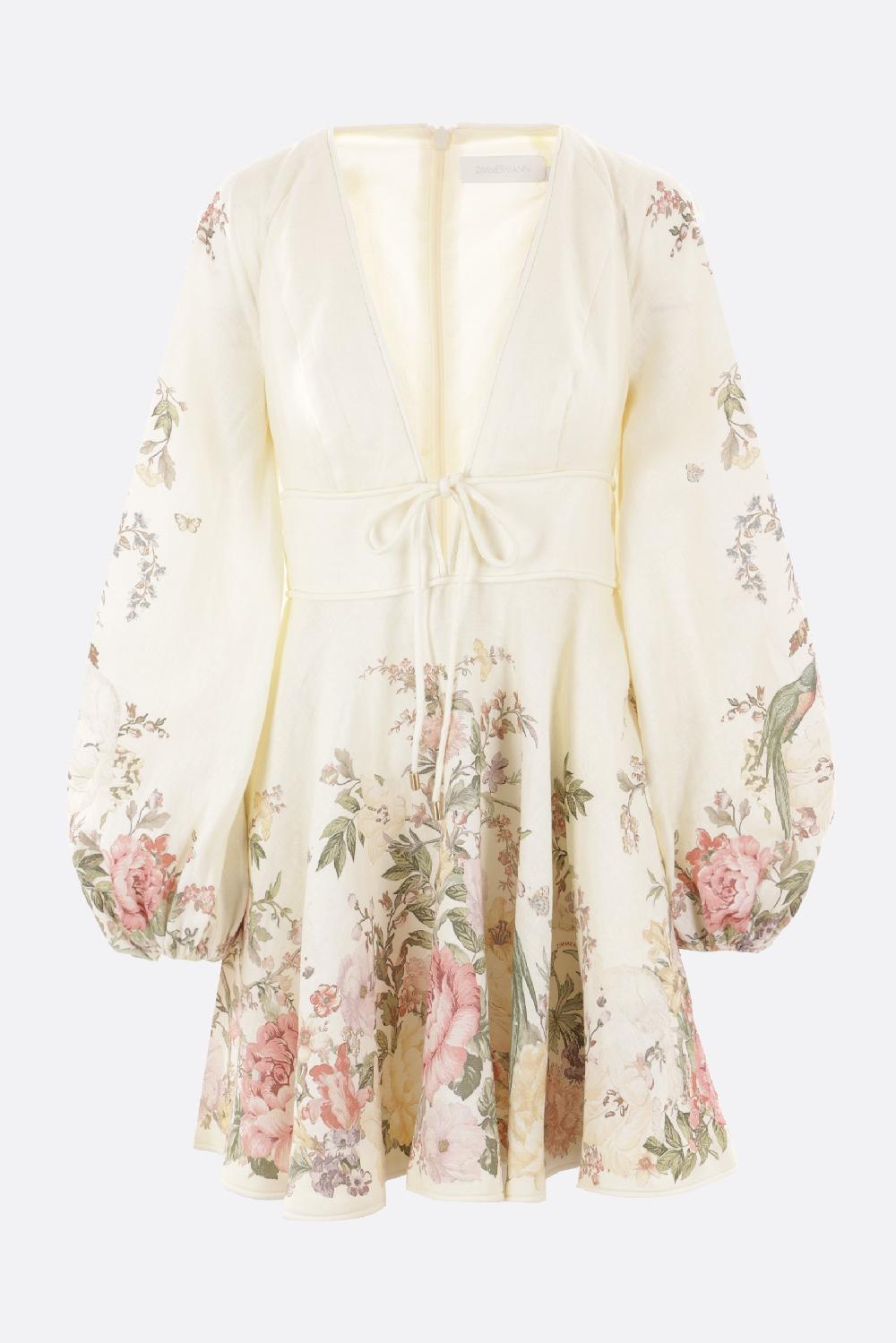 ZIMMERMANN miniabito Waverly in lino