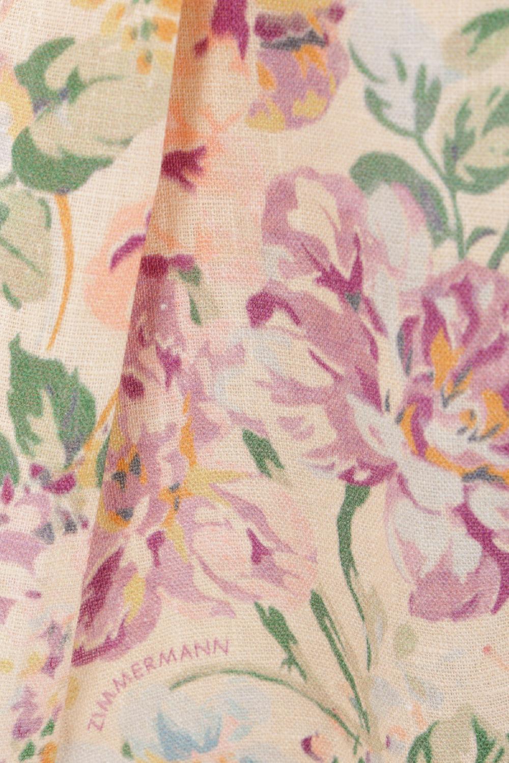 ZIMMERMANN Pantalone Corto Halliday In Lino