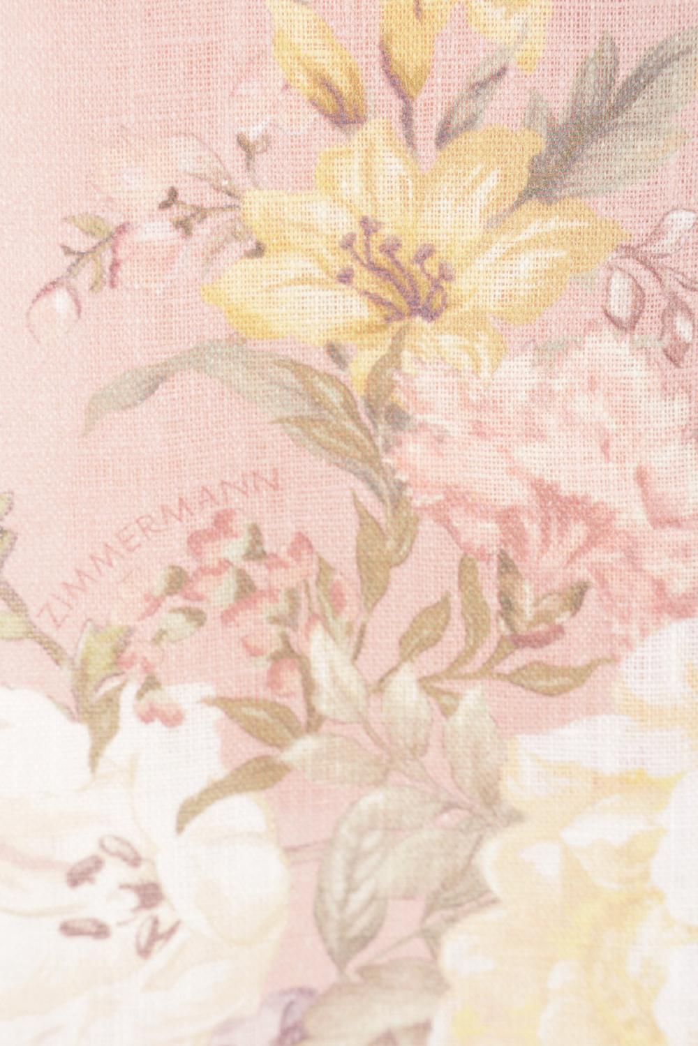 ZIMMERMANN Pantalone Corto Waverly In Lino