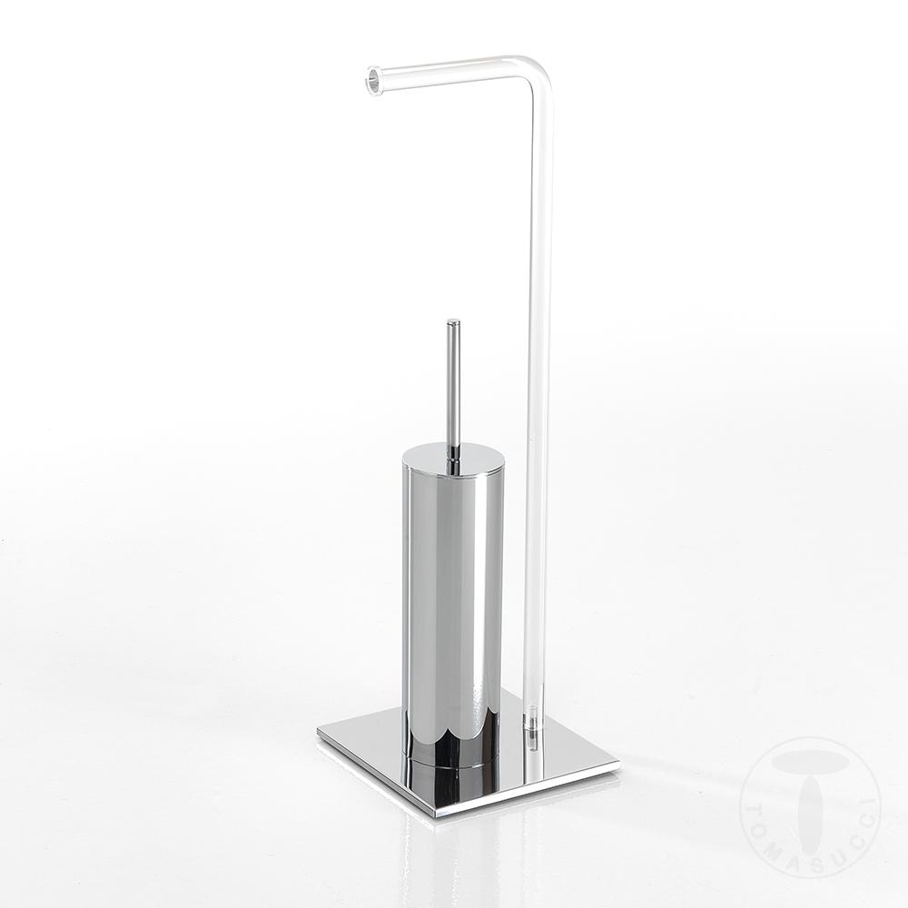 Tomasucci Colonna porta spazzolino e porta carta igienica ADINA