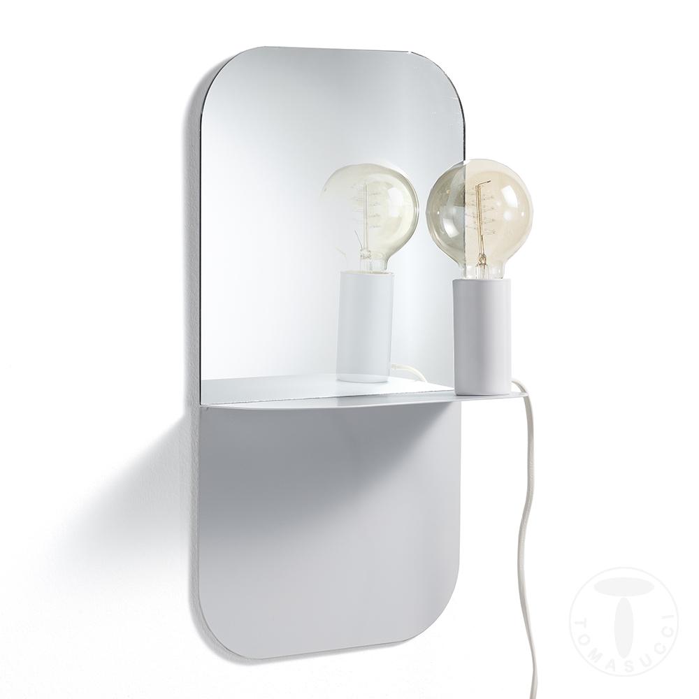 Tomasucci Lampada / mensola / specchio / comodino MAGIC SHELF WHITE
