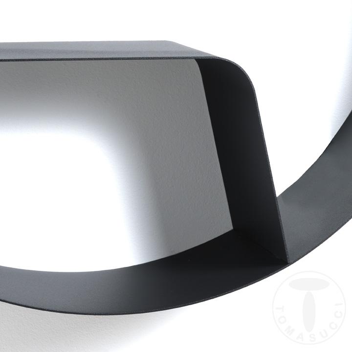 Tomasucci Mensola / Libreria Da Parete GIOVO DARK GREY