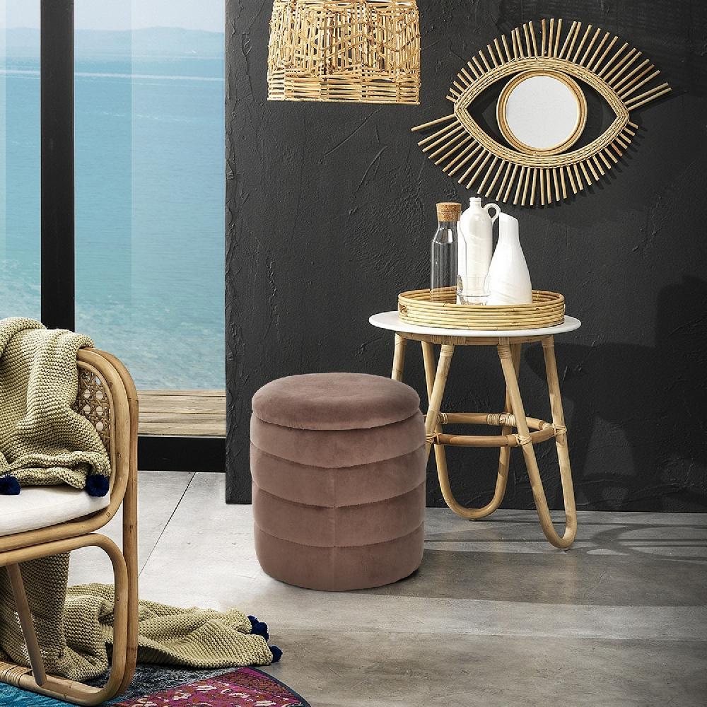 Tomasucci Pouf Imbottito Contenitore GUM POWDER PINK