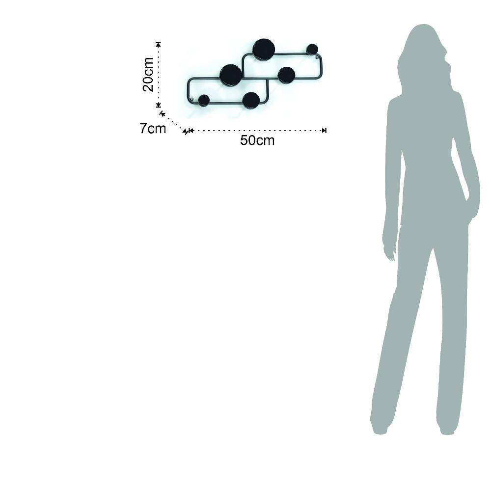 Tomasucci Appendiabiti Da Parete ANYA