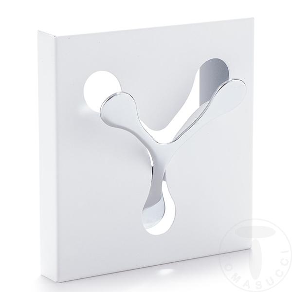 Tomasucci Appendiabiti Da Parete BIN 1 WHITE
