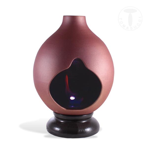 Tomasucci caminetto a bioetanolo ARABESCO BRONZO