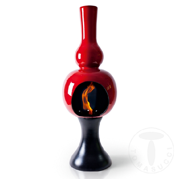 Tomasucci caminetto a bioetanolo ONDA RED