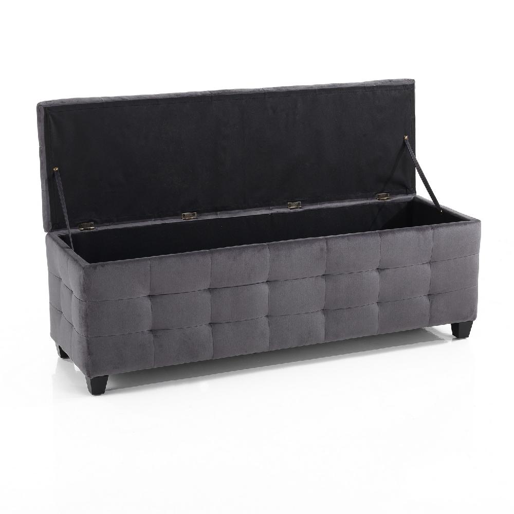 Tomasucci Cassapanca BELATRIX VELVET GREY