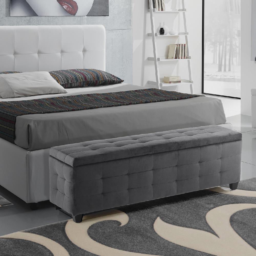 Tomasucci Cassapanca BELATRIX VELVET GREY