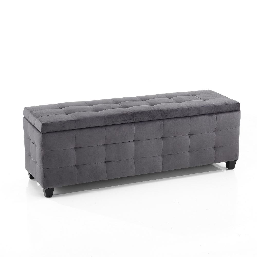 Tomasucci Cassapanca BELATRIX VELVET GREY
