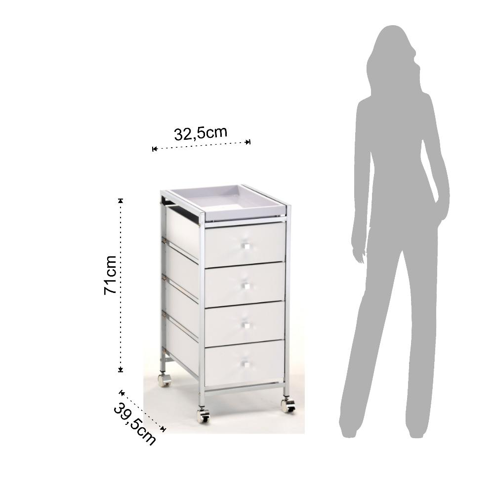 Tomasucci Cassettiera Con Ruote BALDO 4/C