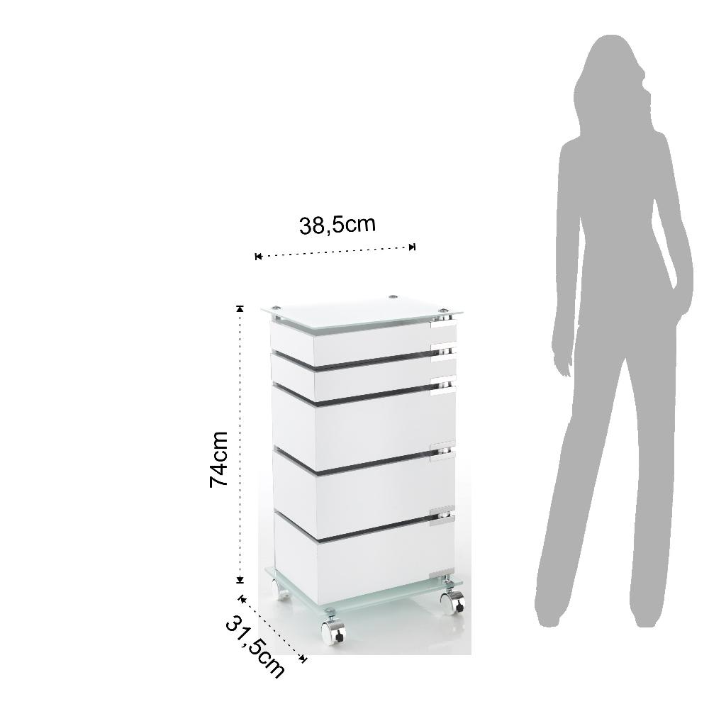 Tomasucci Cassettiera Con Ruote BIG BOBO