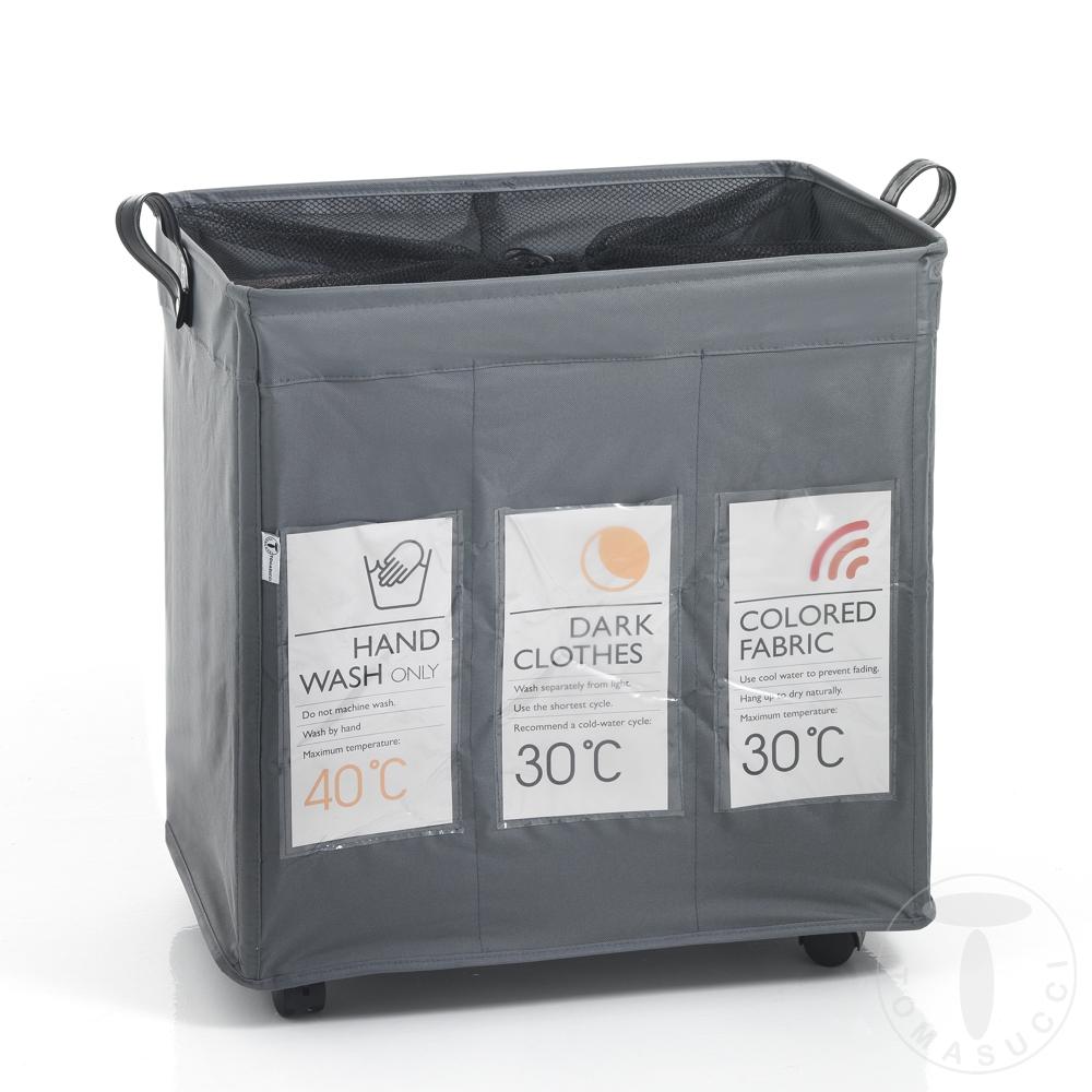 Tomasucci cesto porta biancheria LAUNDRY-B X3