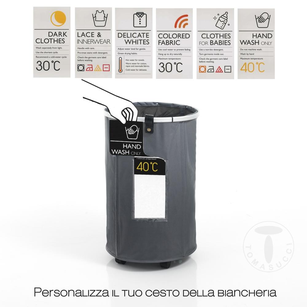 Tomasucci Cesto Porta Biancheria LAUNDRY- ROUND