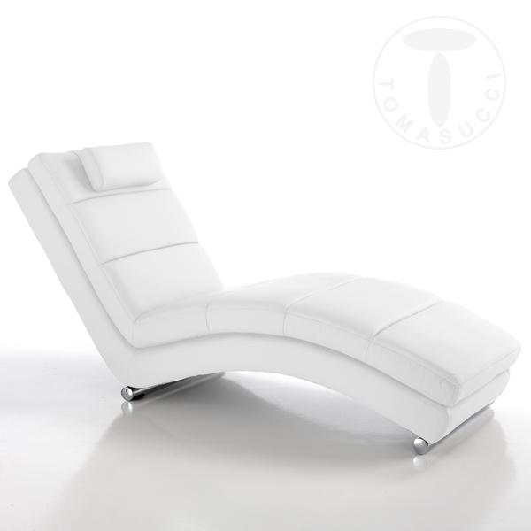 Tomasucci chaise longue SOFIA WHITE
