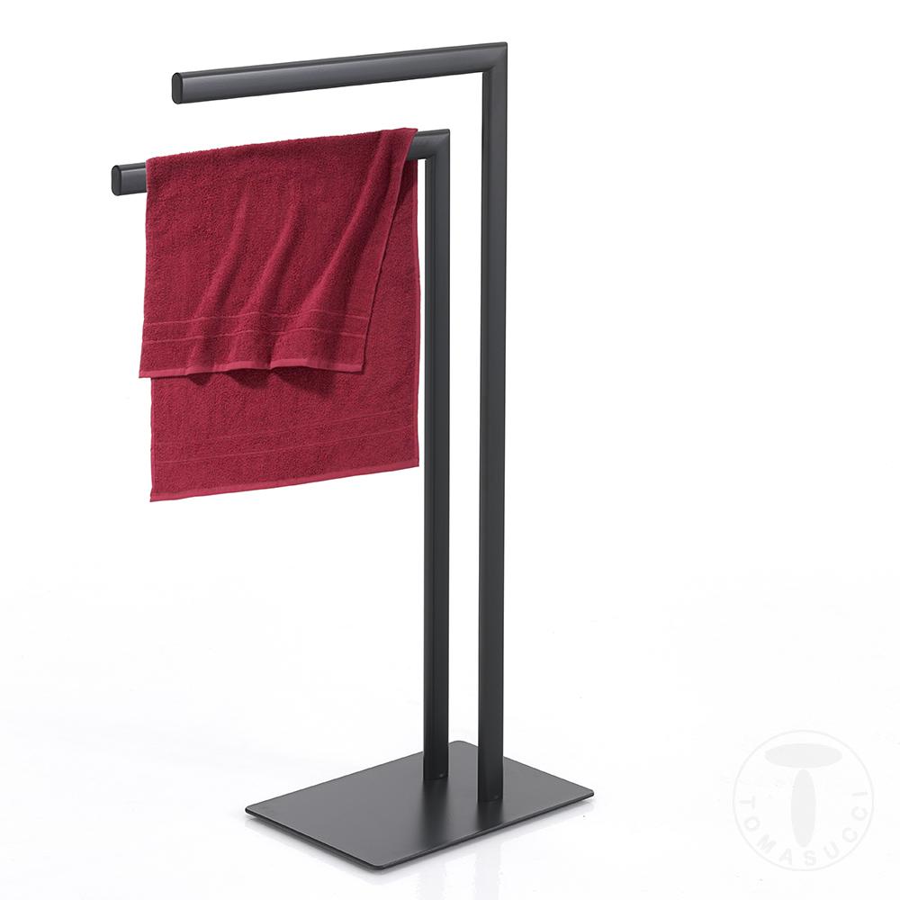 Tomasucci Colonna Porta Asciugamani JANNY BLACK