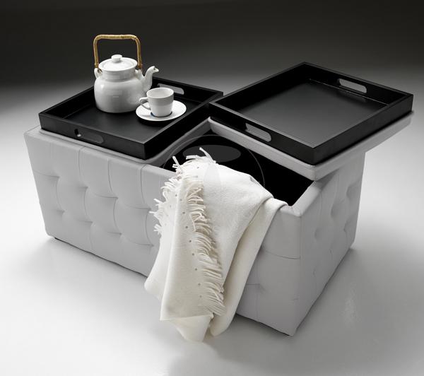 Tomasucci Doppio Pouf DIZZY GREY