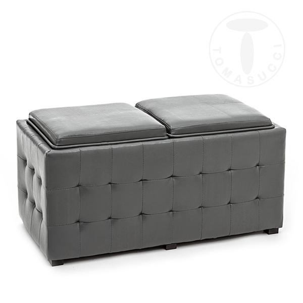 Tomasucci doppio pouf DIZZY GREY
