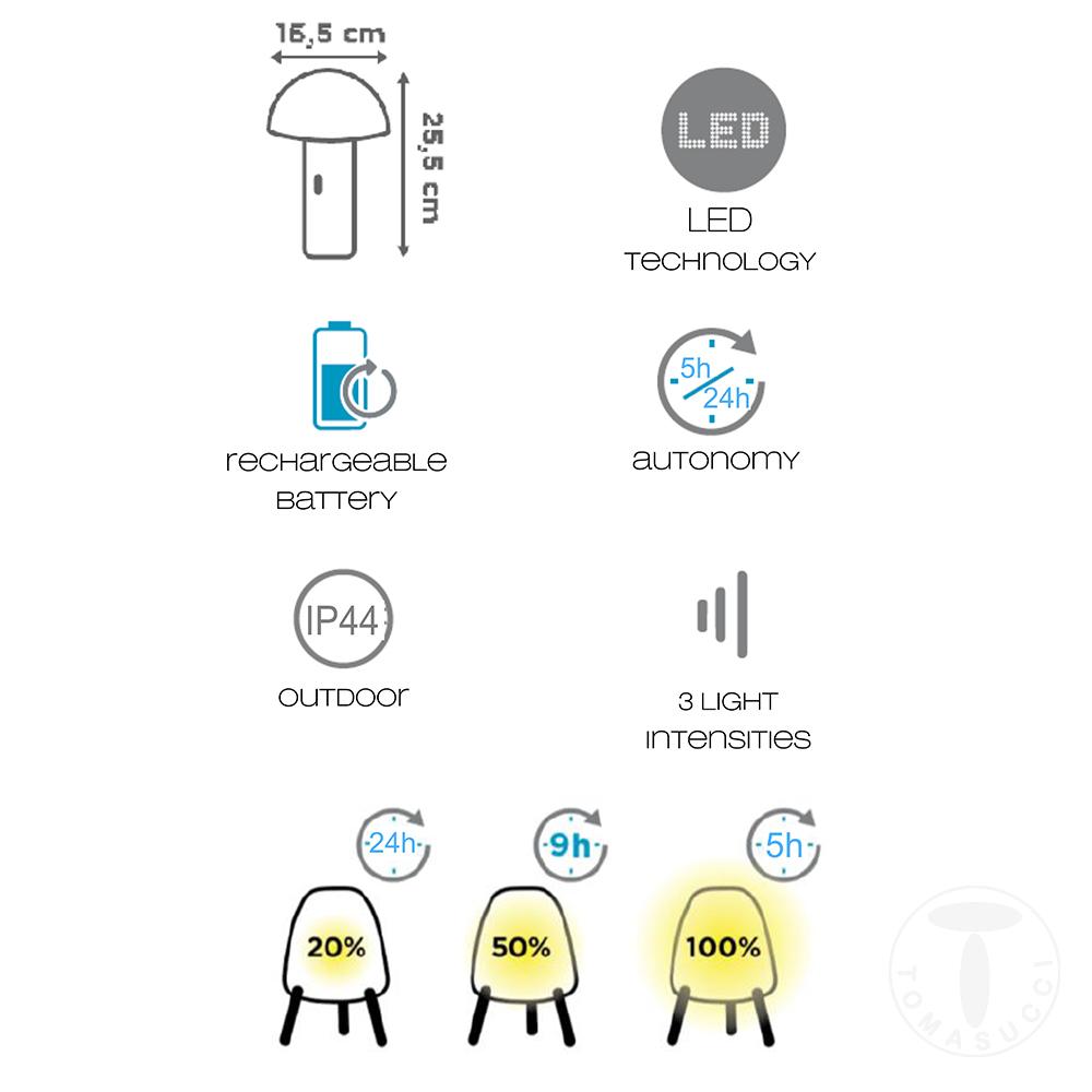 Tomasucci Lampada Da Tavolo KINO