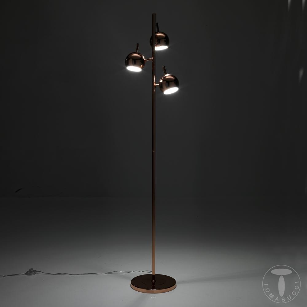 Tomasucci Lampada Da Terra GLOBE COPPER
