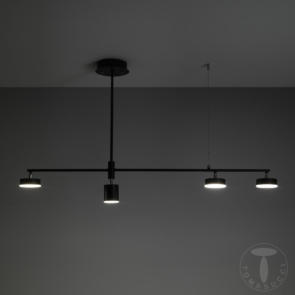 Tomasucci Lampadario DOMINO BLACK