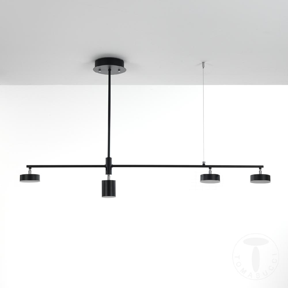 Tomasucci Lampadario DOMINO BLACK