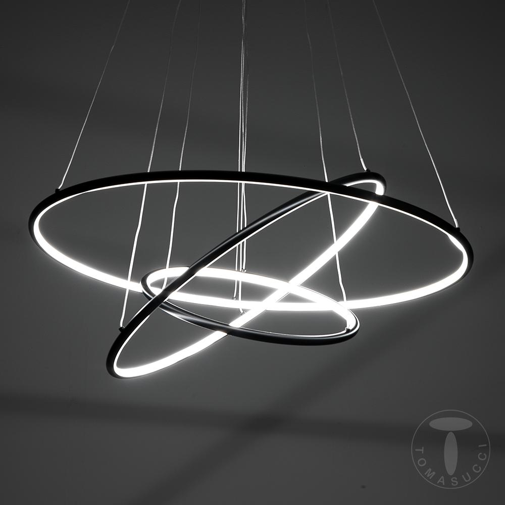 Tomasucci Lampadario THREE RINGS