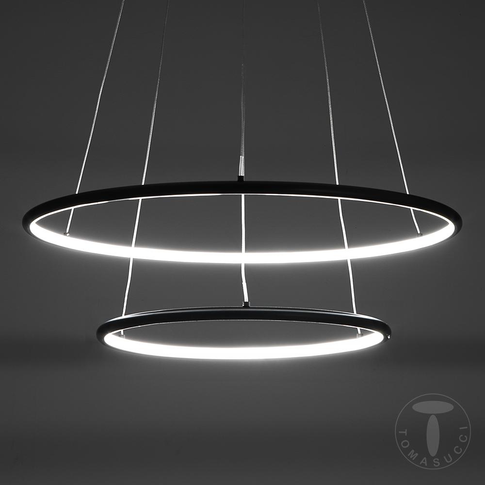 Tomasucci Lampadario TWO RINGS