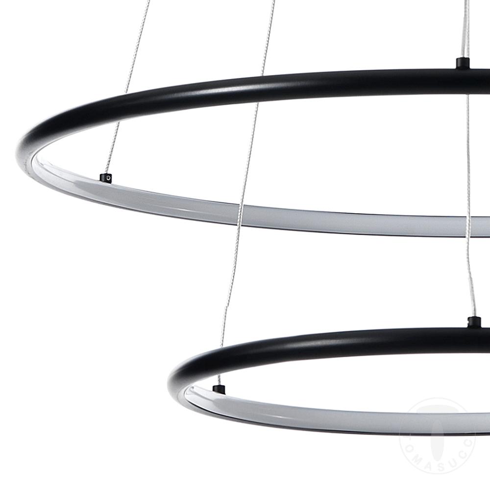 Tomasucci Lampadario TWO RINGS