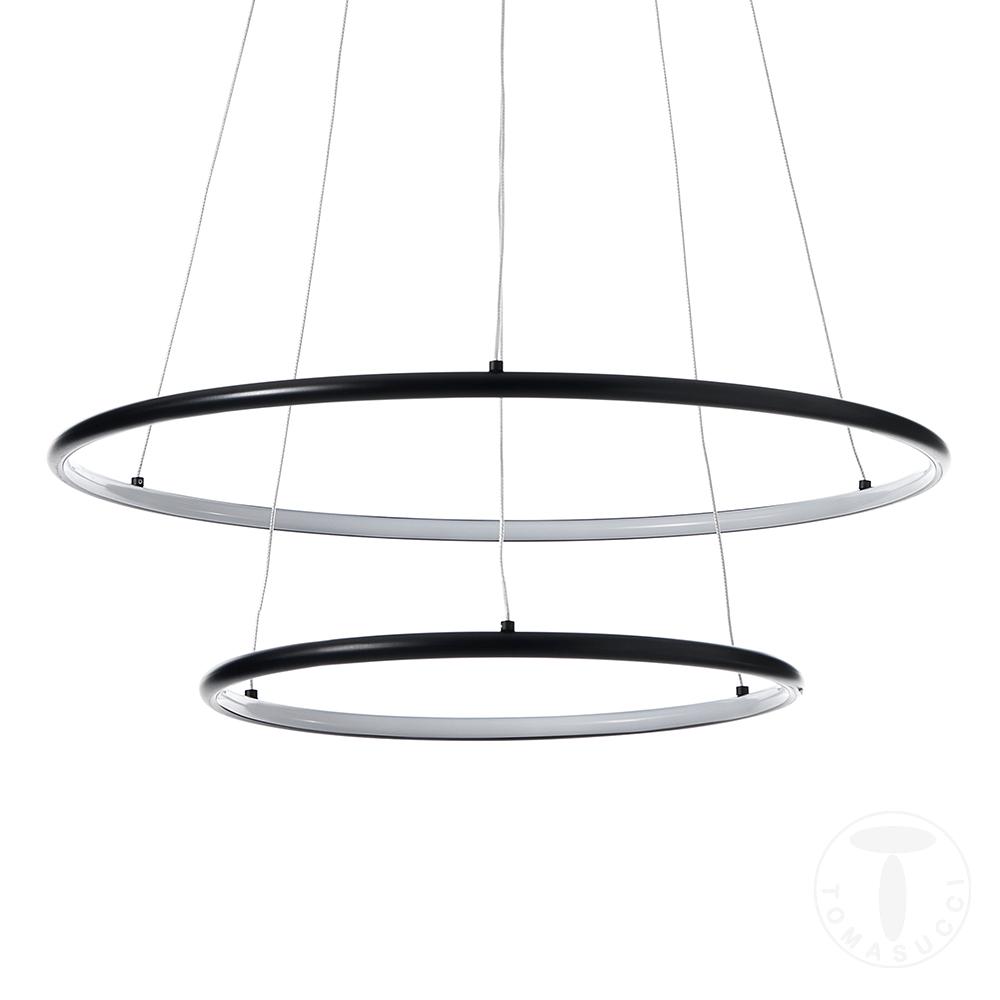 Tomasucci Lampadario TWO RINGS
