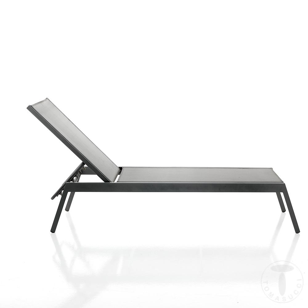 Tomasucci Lettino Da Mare MILOS GREY