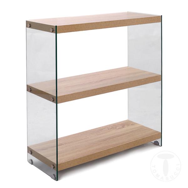 Tomasucci libreria 3 ripiani NANCY 75